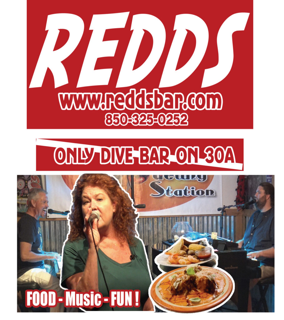 Redds Bar 30A Santa Rosa Beach Florida Dive Bar Great Food made to Order from scratch